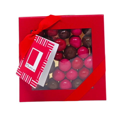 Assorted Rum, Coffee and Cherry Liqueur Dragees Luxury Gift Box, Palm Oil Free, 210g Gift Giving RJF Farhi 