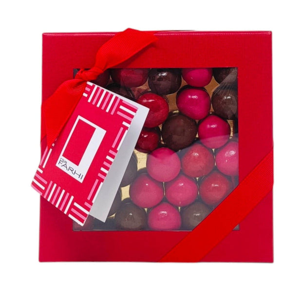 Assorted Rum, Coffee and Cherry Liqueur Dragees Luxury Gift Box, Palm Oil Free, 200g Gift Giving RJF Farhi 