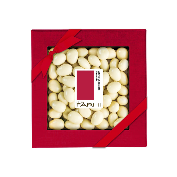 White Chocolate Coated Almonds, Palm Oil Free, 210g (Copy)