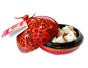 Large Handmade Bonbonni&egrave;re filled with Assorted Turkish Delight, Palm Oil Free, 260g