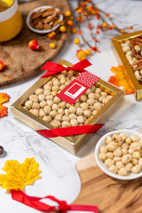 Hazelnuts in a luxury Gift Box, 160g Gift Giving RJF Farhi 